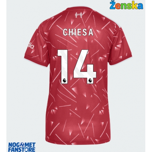 Liverpool Federico Chiesa #14 Domaci Dres za Ženska 2026-27 Kratak Rukav